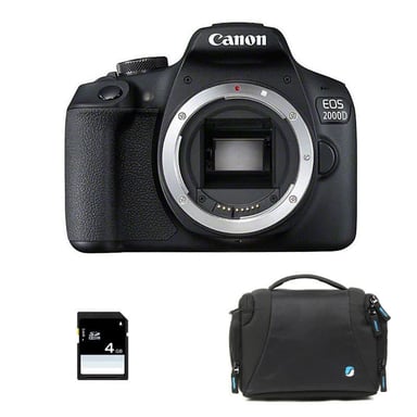 CANON EOS 2000D nuda + borsa + SD 4GB