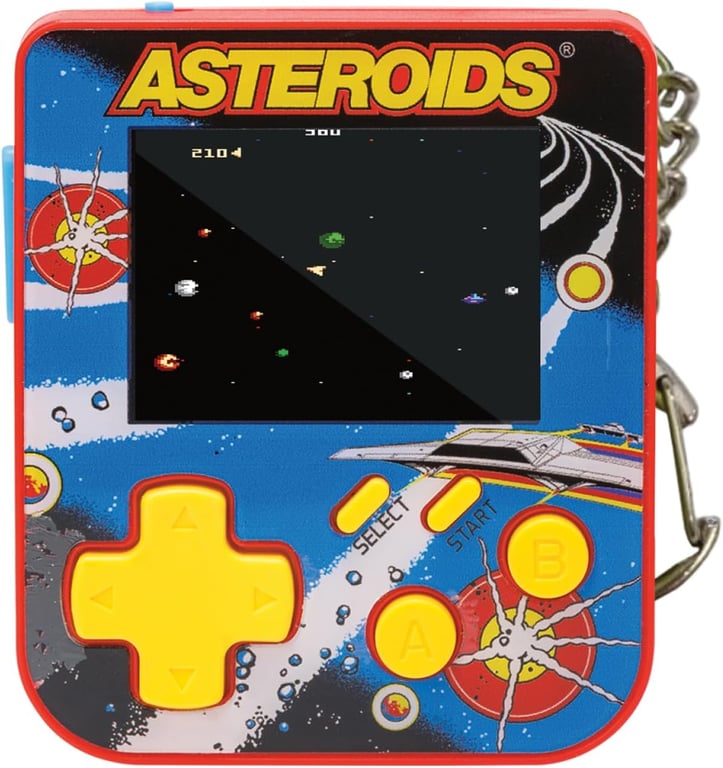Super Micro Atari Asteroids Porte Clefs Gamer Neuf - vue 3