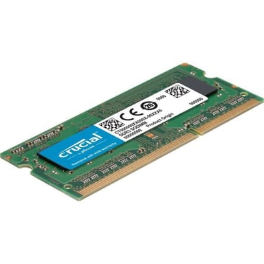Crucial 8GB DDR3 SODIMM module de mémoire 8 Go 1 x 8 Go DDR3L 204-pin SO-DIMM