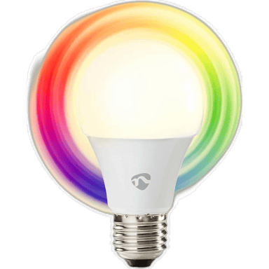 Lampadina LED Nedis ZBLC10E27 9 W RGB bianca
