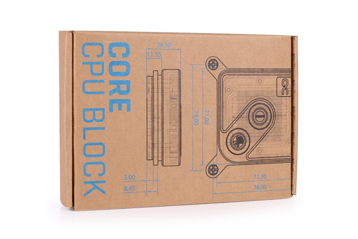 Alphacool Core 1 Aurora Cpu kühler Argb Silber - vue 3