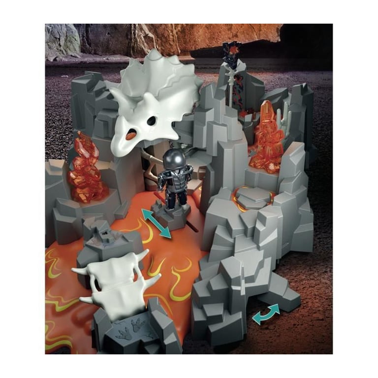 Playmobil 70926 Dino Rise : Gardien de la Mine de Lave Playmobil - vue 3