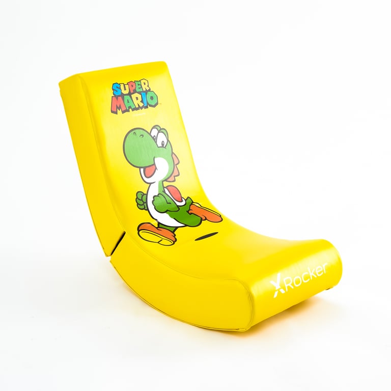 X Rocker Video Rocker Yoshi Siège de jeu sur console Jaune Neuf
