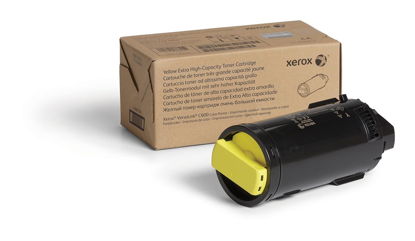 Xerox Capacité très élevée jaune original cartouche de toner pour VersaLink C600 - vue 2