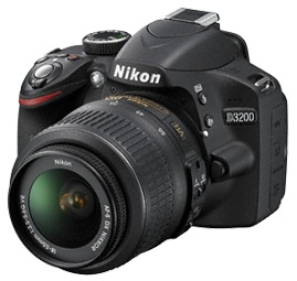 Nikon D3200 + Kit fotocamera reflex AF-S DX 18-55 mm G/VR 24,2 MP CMOS 6016 x 4000 pixel Nero