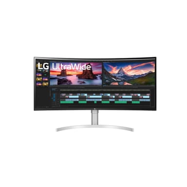 LG 38WN95CP-W écran plat de PC 96,5 cm (38'') 3840 x 1600 pixels Quad HD+ QLED Blanc