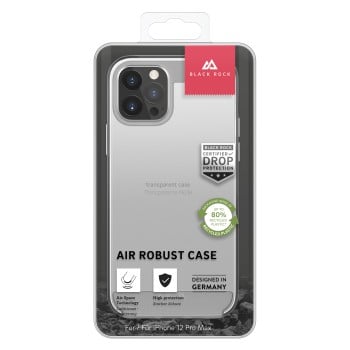 Coque de protection ''Air Robust'' pour iPhone 12 Pro Max, transparent