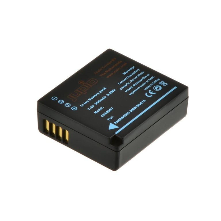 JUPIO Batterie compatible avec PANASONIC DMW BLG10E Neuf