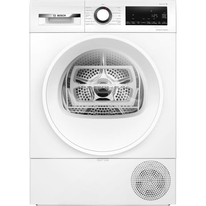 Sèche linge Pompe à chaleur BOSCH Série 6 WQG133DTFR 8 kg Induction 60 cm Classe A++ - vue 4