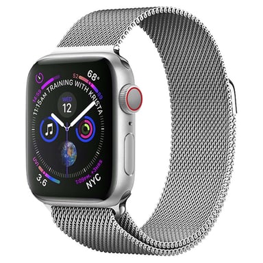 Devia Pulsera para Apple Watch 42 / 44 / 45 / 49mm Milanaise Mesh Plateado