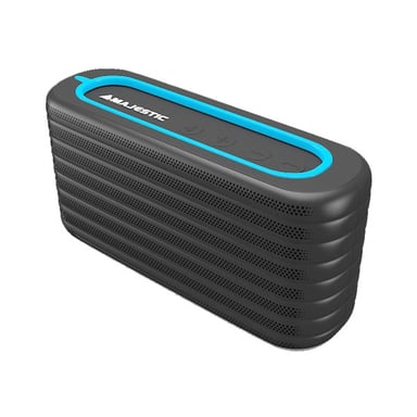 New Majestic DJPB-52 BKCB Enceinte portable mono Noir, Cyan 5 W