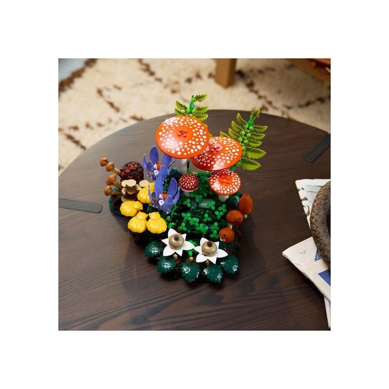 LEGO Botanicals 11505 Champignons des bois pour adultes 806 pièces Multicolore - Neuf