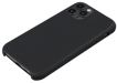 Custodia in morbido gel di silicone per iPhone 11 Pro, nero satinato