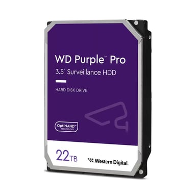 Western Digital Purple Pro disque dur 22 To 7200 tr/min 512 Mo 3.5'' Série ATA III
