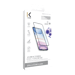 Protection d'écran antibactérienne en verre trempé ultra-résistant (100% de surface couverte) pour Apple iPhone 12 mini, Noir