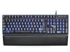 Mars Gaming MK320ES, Teclado Gaming H-Mech, 13 Modos RGB y Halo, Reposamuñecas Acolchado, Antighosting, Idioma Español, Color Negro