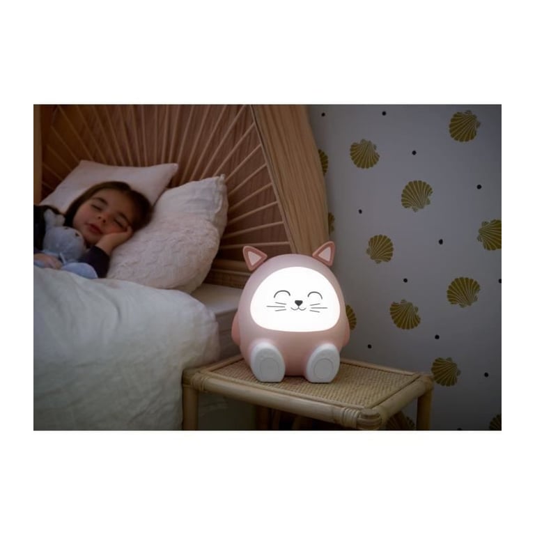 Enceinte Bluetooth® Veilleuse Chat Bigben Audio - vue 5