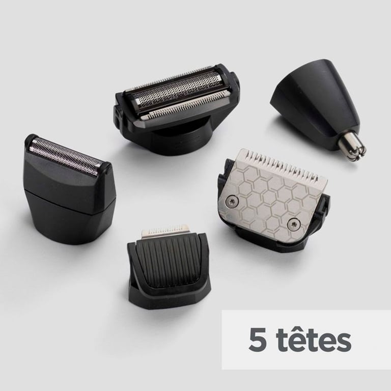 Tondeuse multifonction 12 en 1 BABYLISS P1364E Lames Waterproof Kit complet - vue 4