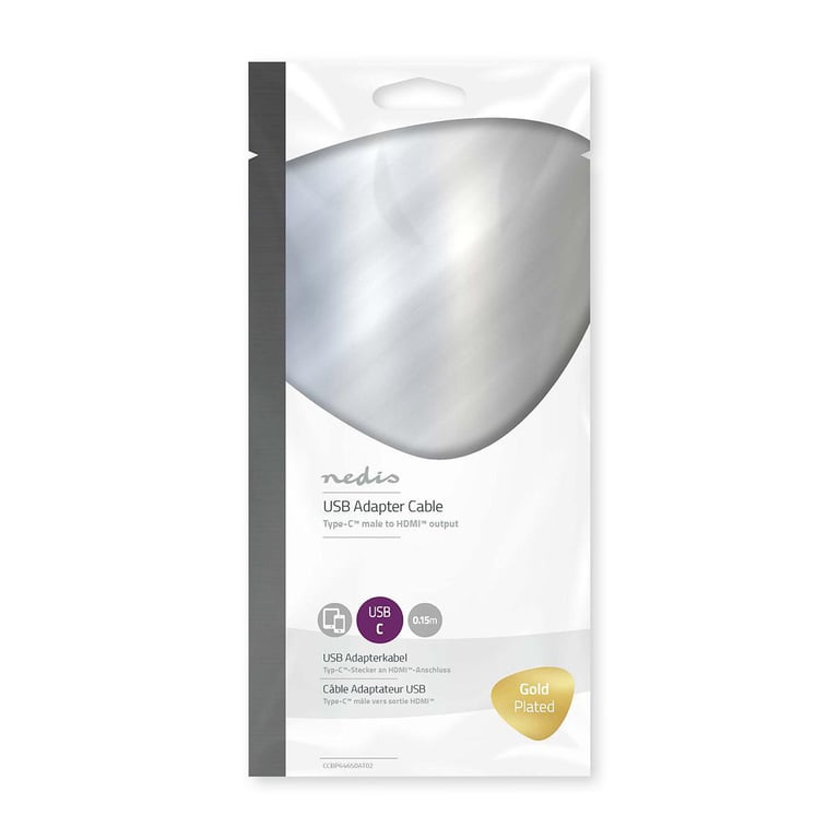 Nedis CCBP64650AT02 adaptateur graphique USB Neuf - vue 2