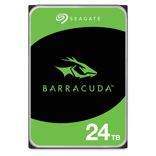 Seagate Barracuda Desktop 24TB HDD disque dur 24 To 7200 trmin 512 Mo 3.5 SATA Neuf