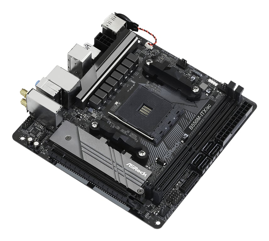 ASRock B550M ITXAC - vue 4
