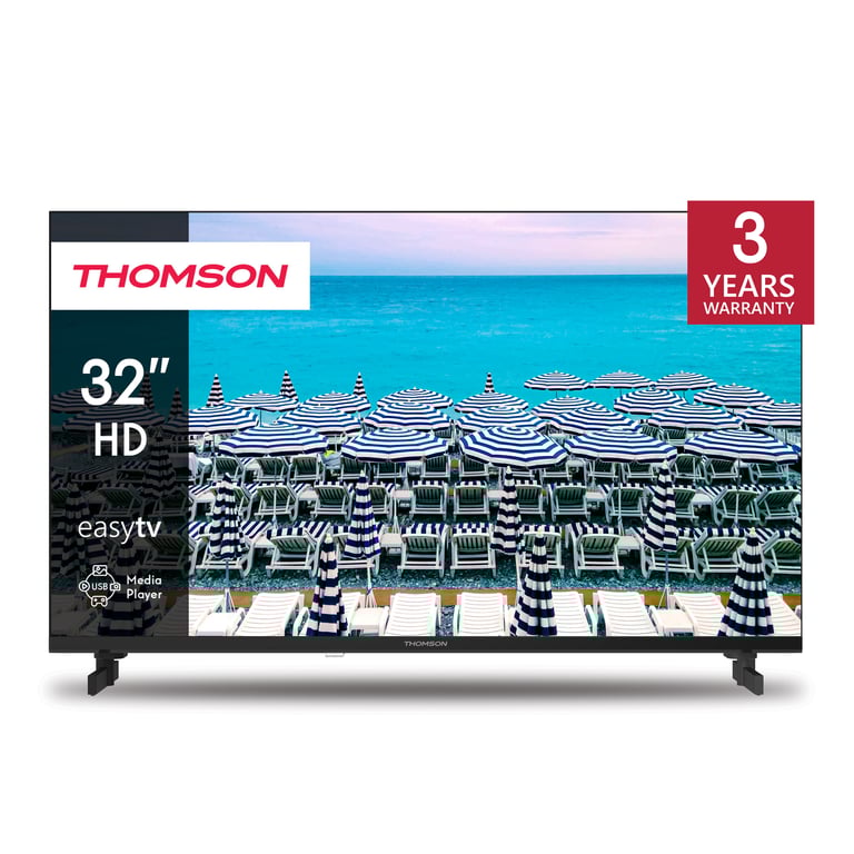 Thomson 32HD2S13 TV 81,3 cm (32 ) HD Noir - Neuf