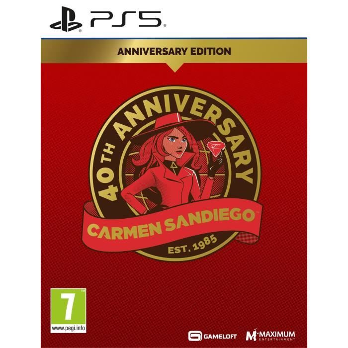 Carmen Sandiego 40th Anniversary Edition Jeu PS5 - vue 3