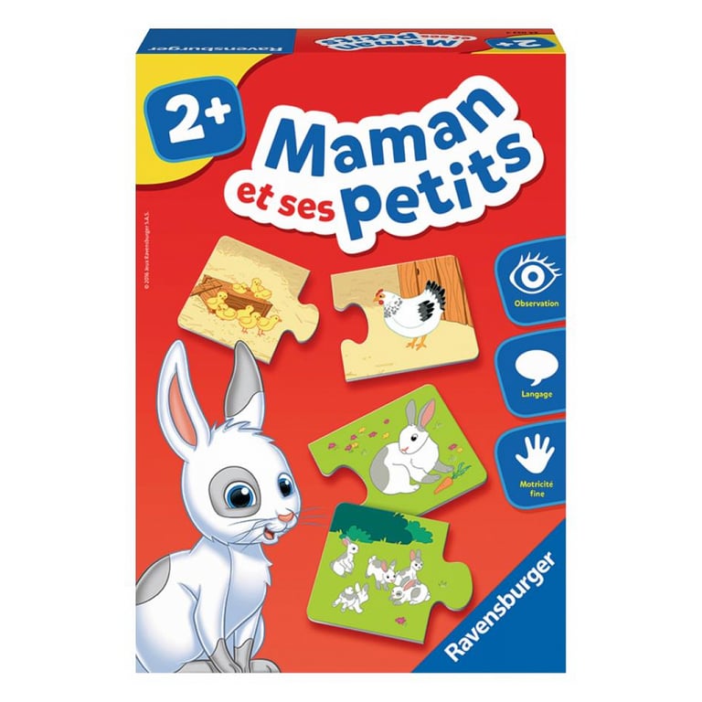 Maman Et Ses Petits Ravensburger La Boîte - vue 9