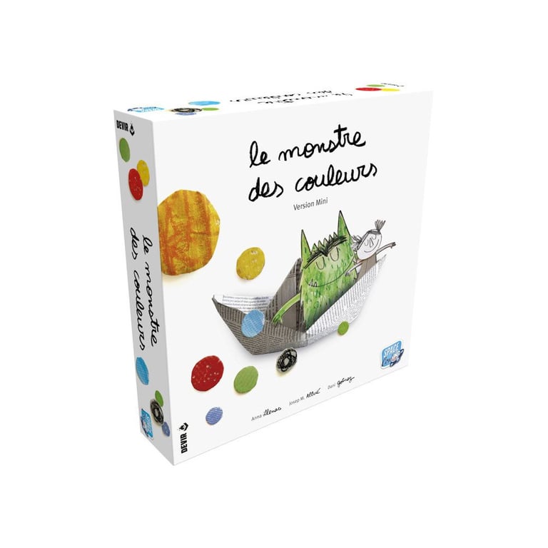 Asmodee Le Monstre Des Couleurs Mini 30 Min Jeu De Société Jeu De Rôles - vue 8