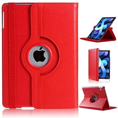 Etui rotatif 360 degrés rouge Apple iPad AIR 4 10,9 pouces 2020 / iPad AIR 5 M1 2022 - Housse Pochette protection iPad Air 4eme / 5eme generation