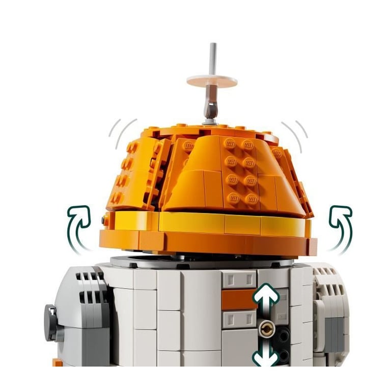 Lego Ahsoka Le Droïde Astromécano Chopper c1 10p 75416 Lego La Boite - vue 8