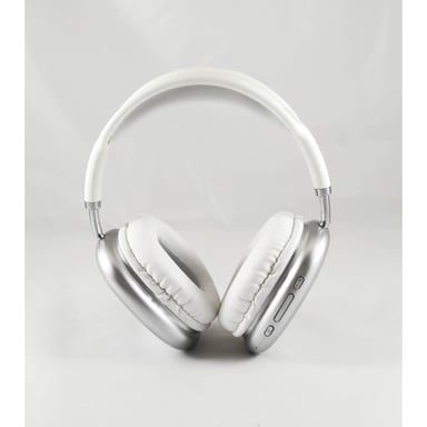 Casque Bluetooth Confort silver-blanc
