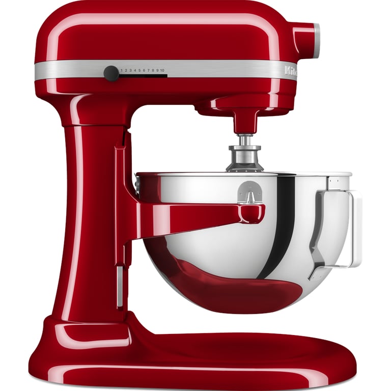 Robot pâtissier 5KSM55XX Heavy Duty KicthenAid, Rouge - Neuf