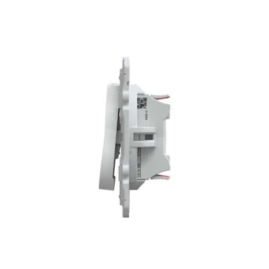 Mécanisme double va et vient SCHNEIDER ELECTRIC OVALIS 10AX S320214 deux bascules ovales profil bas Blanc