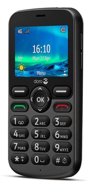 Doro 5860 6,1 cm (2.4'') 112 g Noir Téléphone d'entrée de gamme