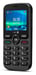 Doro 5860 6,1 cm (2.4'') 112 g Noir Téléphone d'entrée de gamme