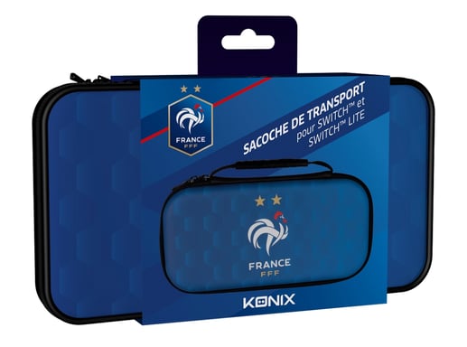 KONIX - Funda para Nintendo Switch - Escudo de la Federación Francesa de Fútbol