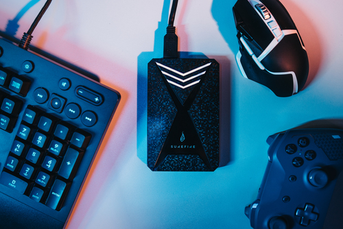 SureFire Gaming 512 GB Micro-USB B 3.2 Gen 1 (3.1 Gen 1) Nero, Grigio