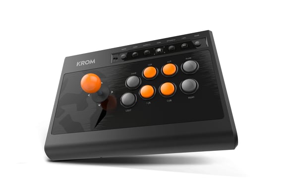 Krom Kumite Noir USB Fightstick Analogique/Numérique PlayStation 4, Playstation, Playstation 3, Xbox One