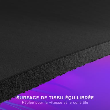 Turtle Beach Sense Core XXL Ultra-Wide Tapis de souris PC Gaming - support en caoutchouc antidérapant, surface en tissu micro tissé équilibré, lisse, durable, rectangle, noir