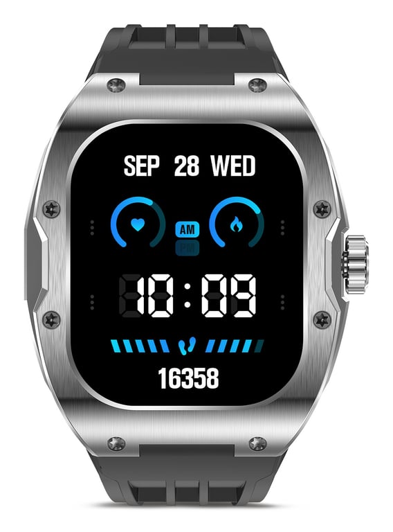 Montre Connectée KSIX Hero AMOLED 100 Modes Sportifs Notifications Suivi Santé Écran HD Contrôle Musique Neuf - vue 2