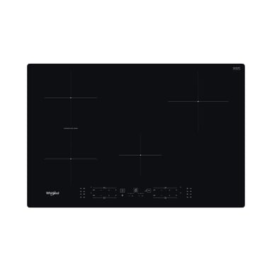 Table de cuisson à induction encastrable Whirlpool WB B4877 NE 77 cm 4 feux Noir - Neuf