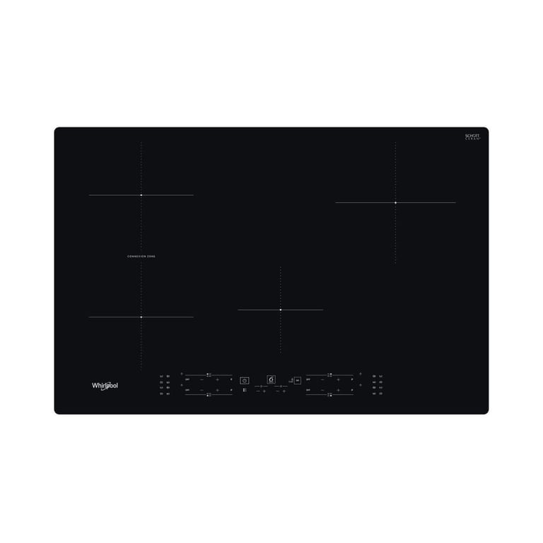 Table De Cuisson À Induction Whirlpool WB B4877 NE – 4 Foyers, Vitrocéramique