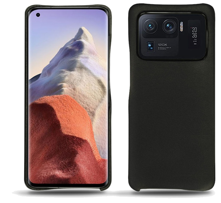 Coque cuir Xiaomi Mi 11 Ultra - Coque arrièreNoir
