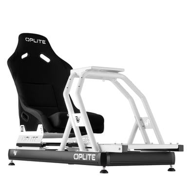OPLITE Siège Gaming COCKPIT R8 FURY WHITE