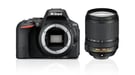 Nikon D5500 + AF-S DX NIKKOR 18-140mm Juego de cámara SLR 24,2 MP CMOS 6000 x 4000 Pixeles Negro