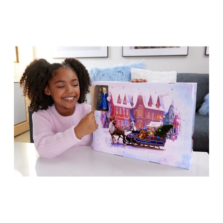 Disney-La Reine des Neiges-Calendrier de l'Avent HWX20 - Neuf