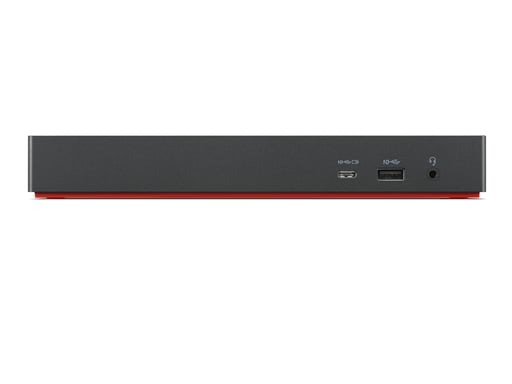 Lenovo 40B00300IT station d'accueil Avec fil Thunderbolt 4 Noir, Rouge
