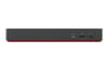 Lenovo 40B00300IT station d'accueil Avec fil Thunderbolt 4 Noir, Rouge
