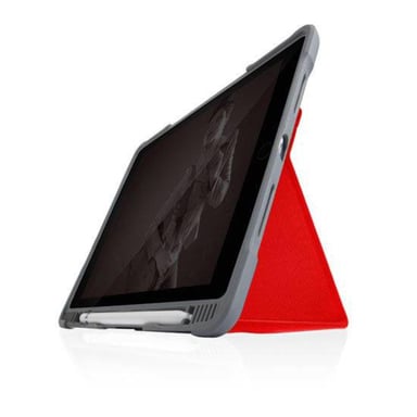 stm goods Funda Dux Plus Duo para iPad 10.2 2019/20/21 7/8/9.ª generación Rojo